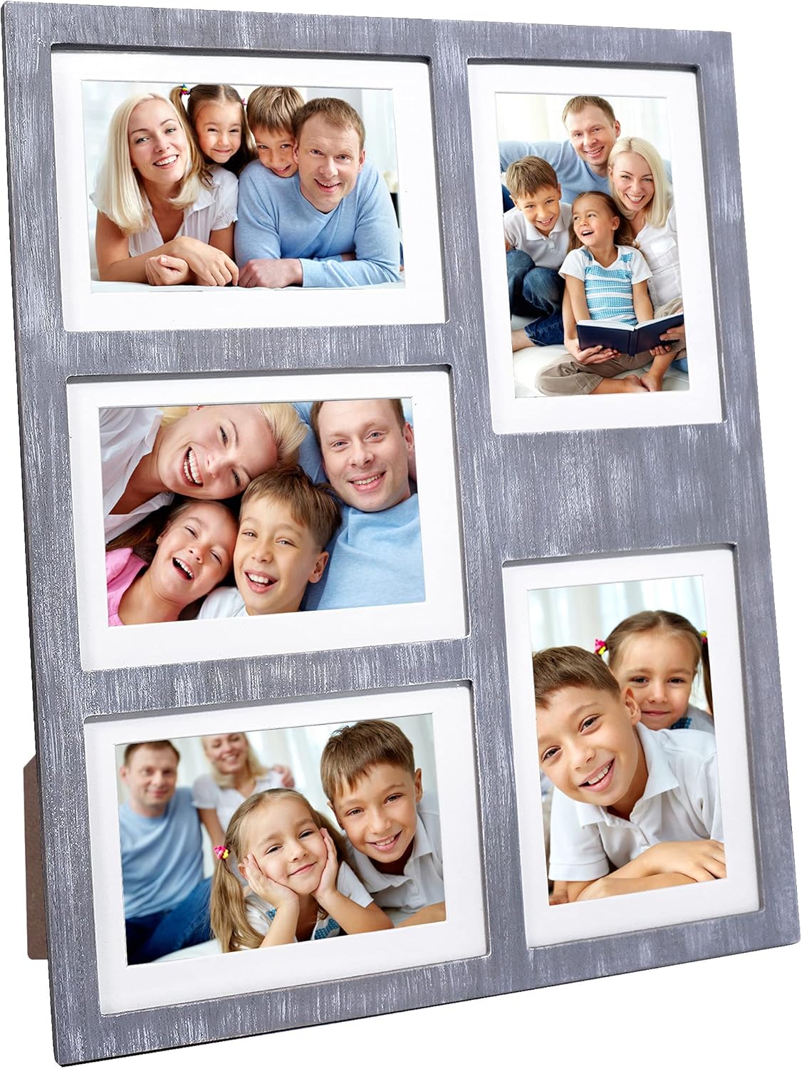 GLM Collage Picture Frames for 4x6 and 5x7 Photos with