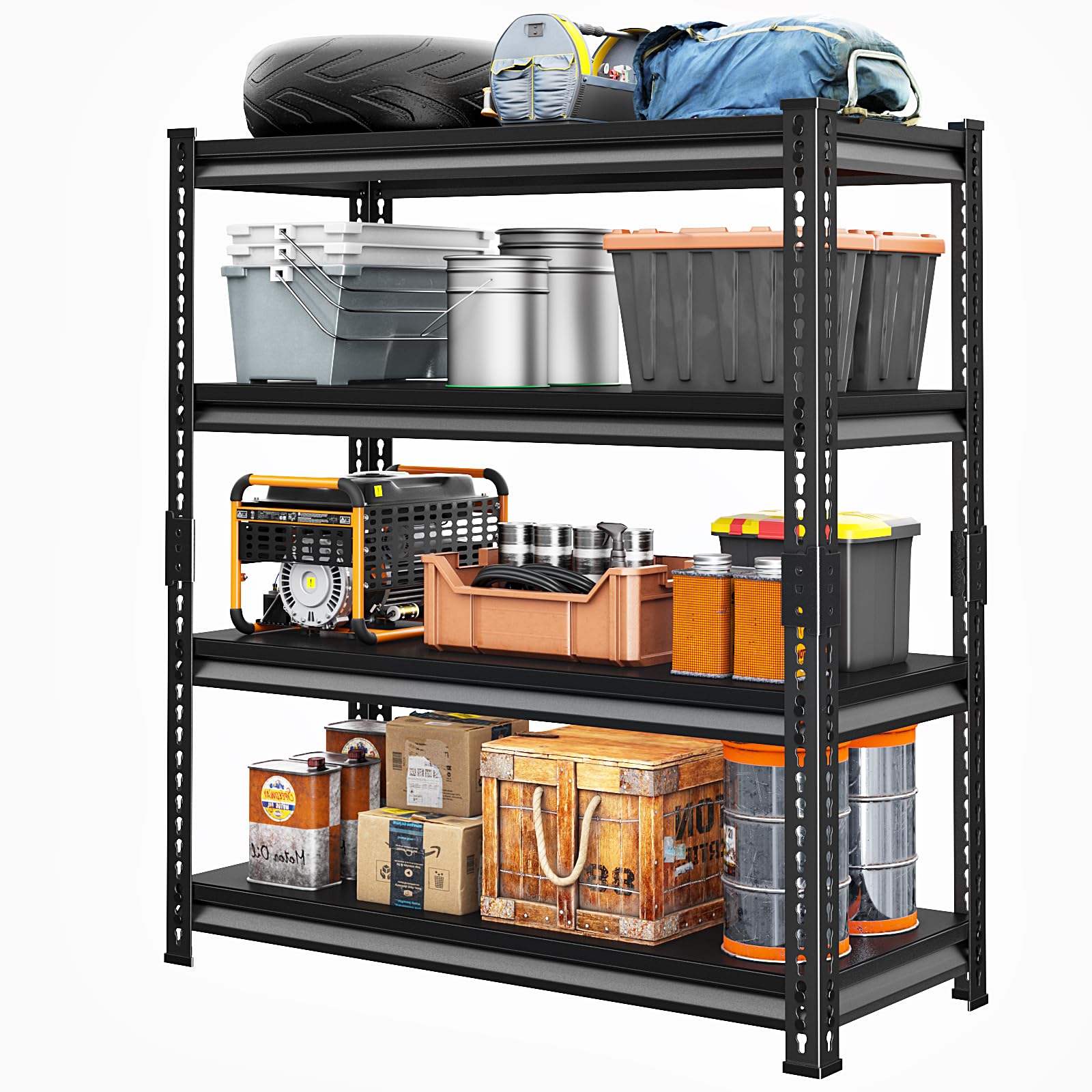 Amazon.com: Huhaneon Utility Storage Garage Shelving - 48'' Wide