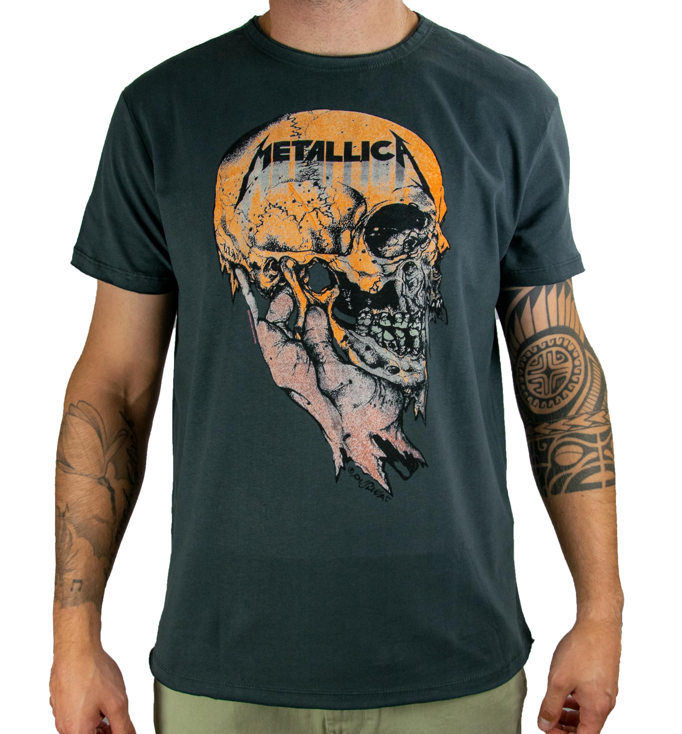 Amplified Men Overwear/T-Shirt Metallica Sad But True 2 Grey XL
