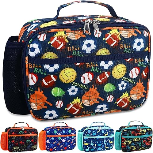 Miniatura 161 de RHCPFOVR Kids Lunch Bag - Insulated Lunch Box for Boys Girls,Washable Lunch Bag and Reusable Toddler Leak-proof Lunchbox for School and Daycare