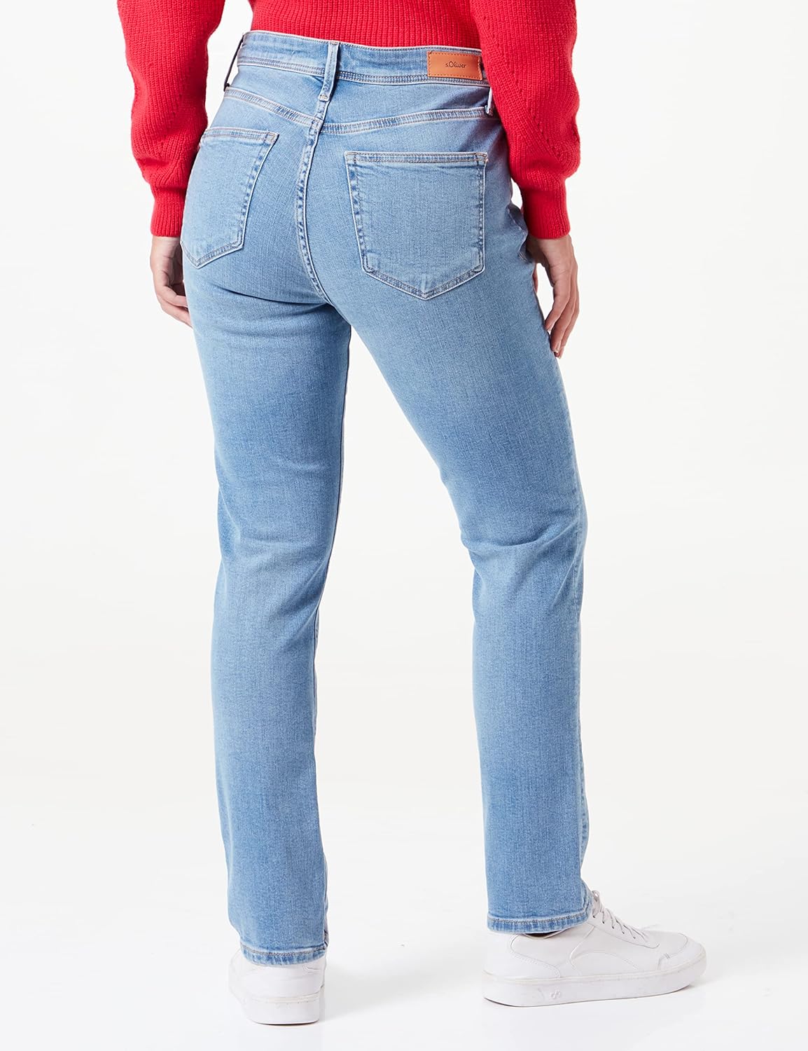 s.Oliver KAROLIN - Straight leg jeans - blau/blauw denim/bluedenim