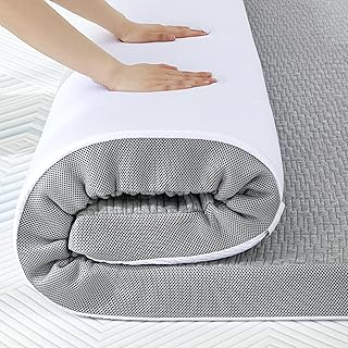 SINWEEK Soft Memory Foam Mattress Topper