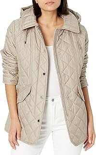LONDON FOG Women's Diamond Quilted Jacket