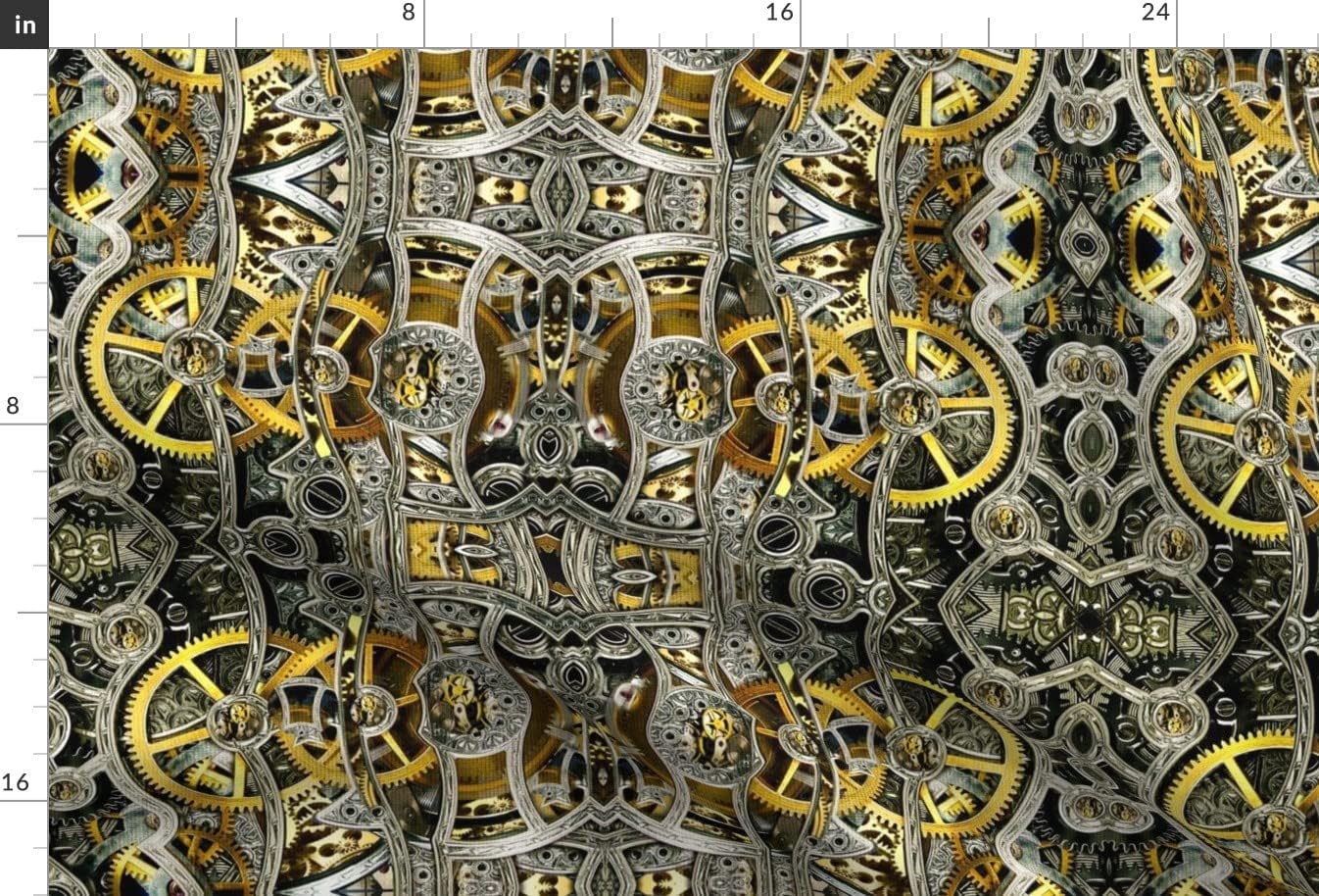 Spoonflower Fabric - Medium Steampunk Fashion Home Decor Printed on Minky Fabric by The Yard - Sewing Baby Blankets Quilt Backing Plush