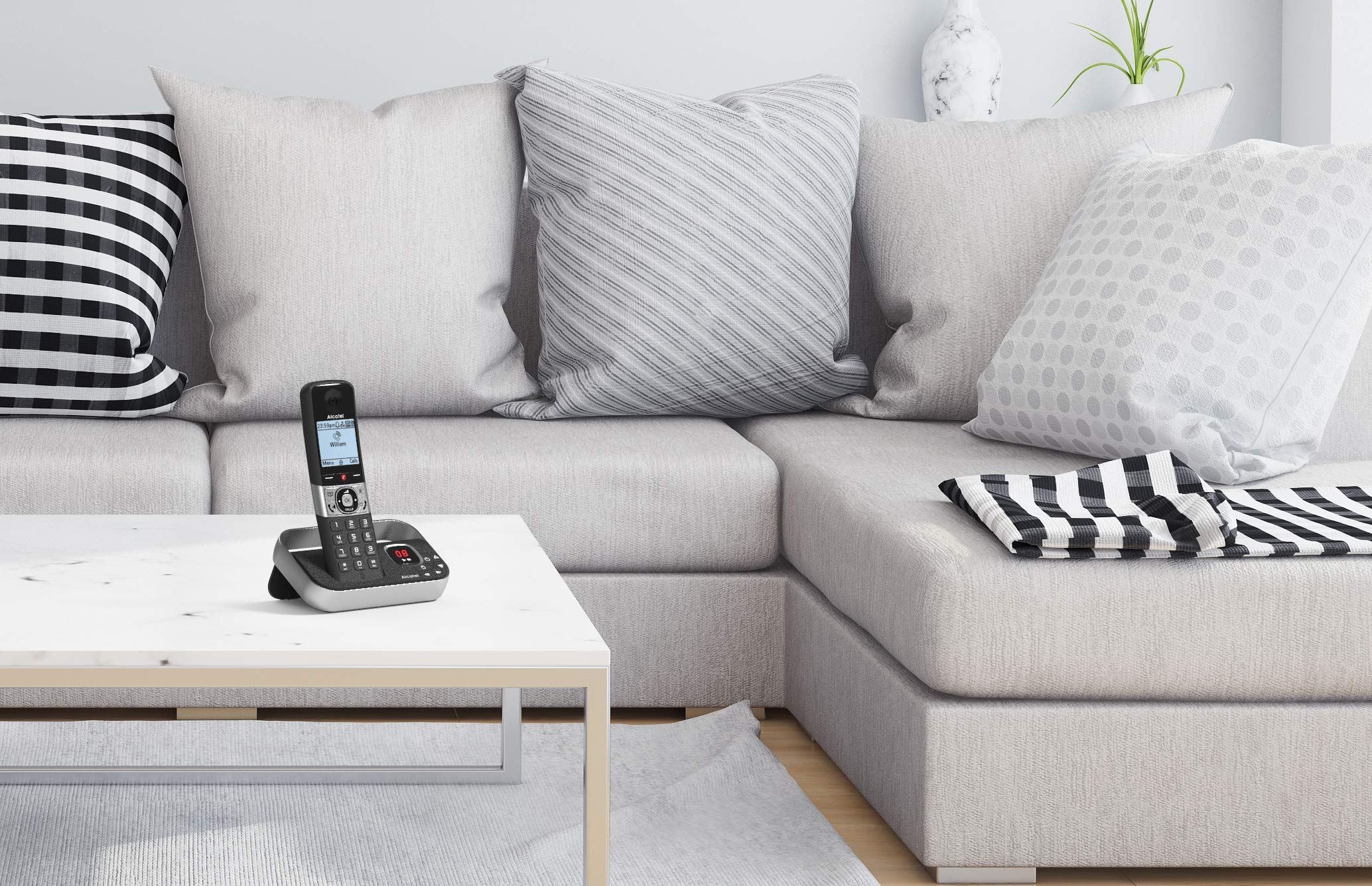 Alcatel Dect F890 Voice Fr Black Scallblock