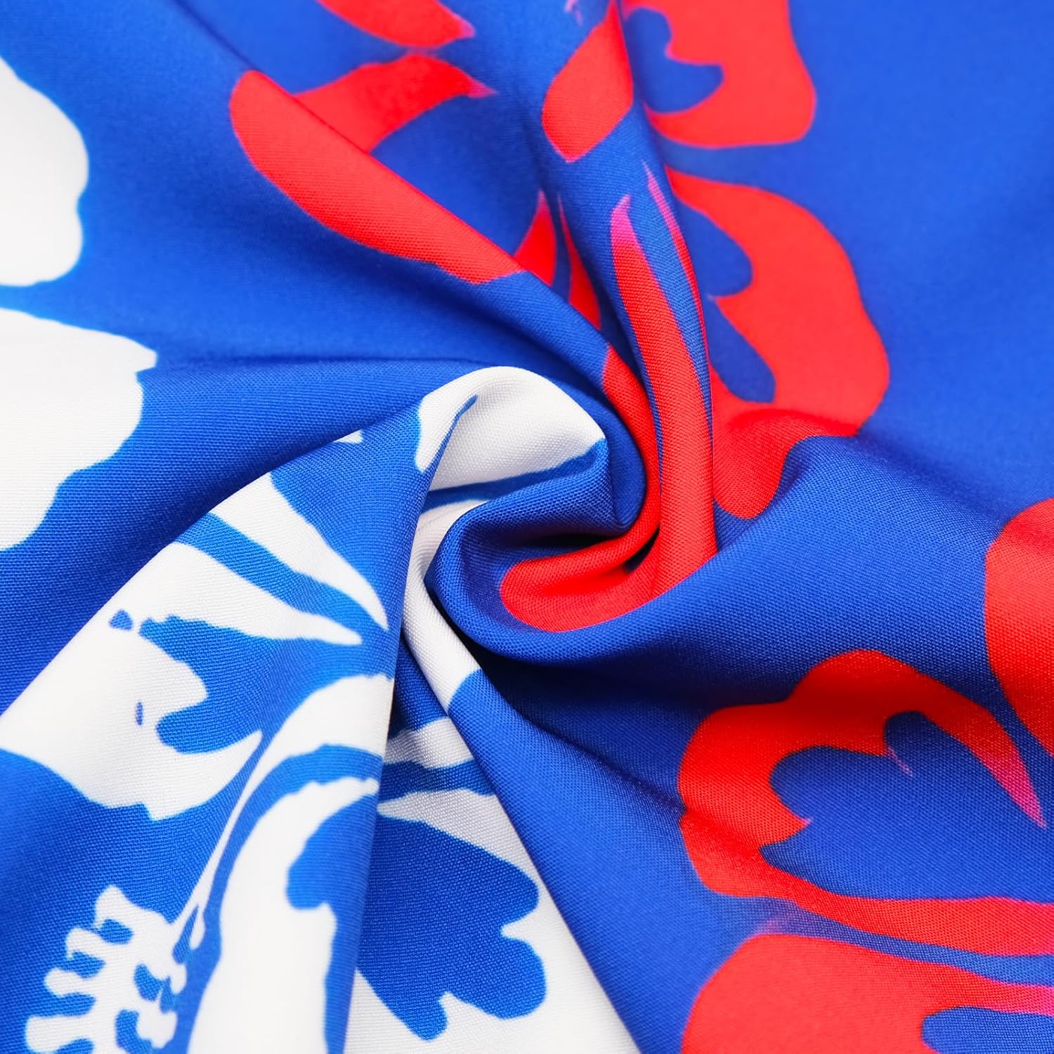 Mens Hawaiian Shirt Funny Holidays Vacation Party Button Down Short Sleeve Shirts - Image 6