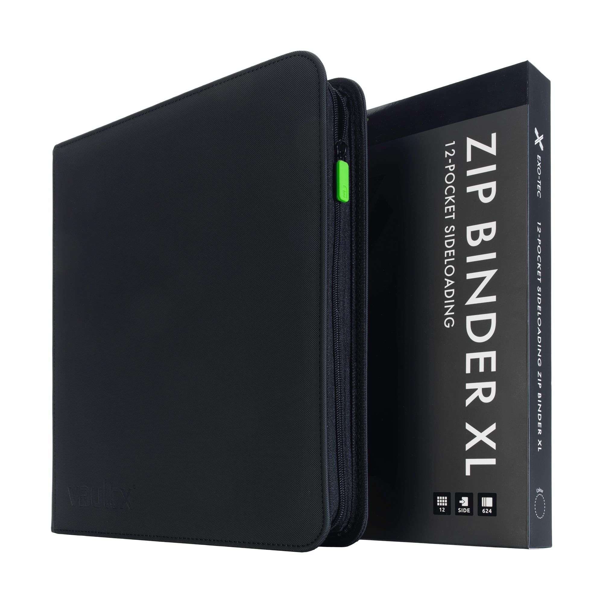 Amazon.com: Vault X 12 XL Pocket Trading Card Zip Binder, 624