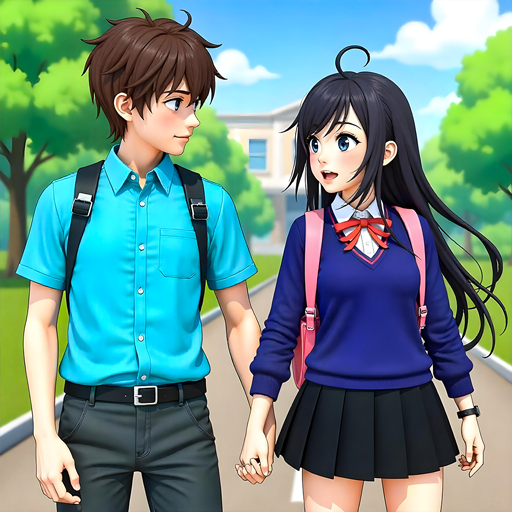 Anime-Highschool-Lehrerin: Japanischer Mädchen-Lebenssimulator 3D