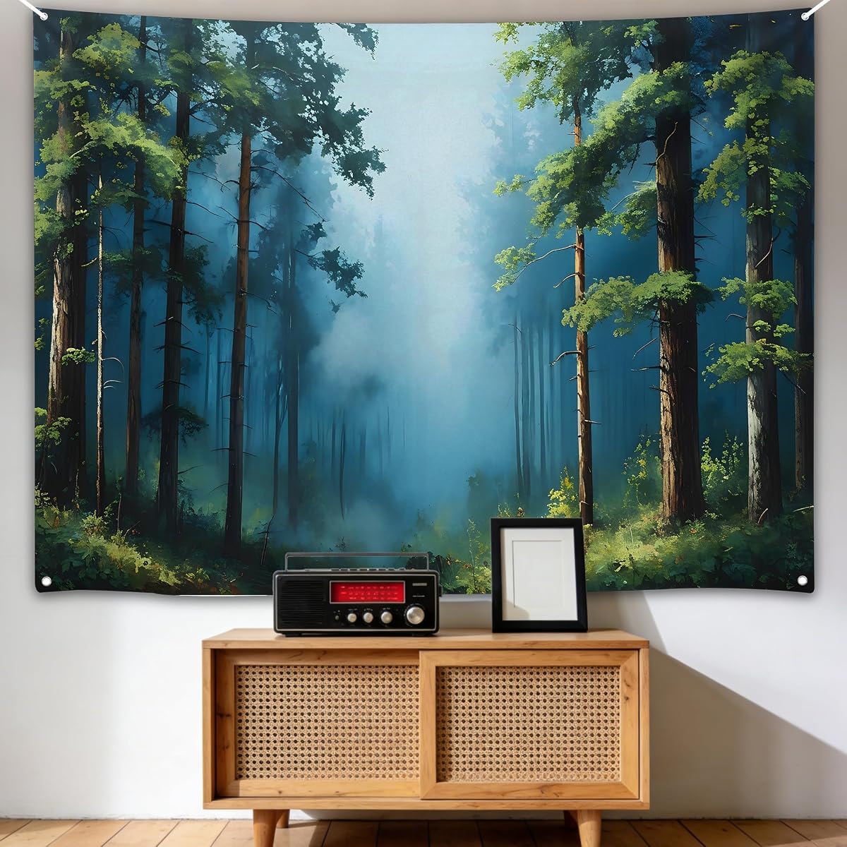 Forest Tapestry Decoration Magic Tapestry for Home Decor Landscape Living Room Bedroom 50" L x 40" W