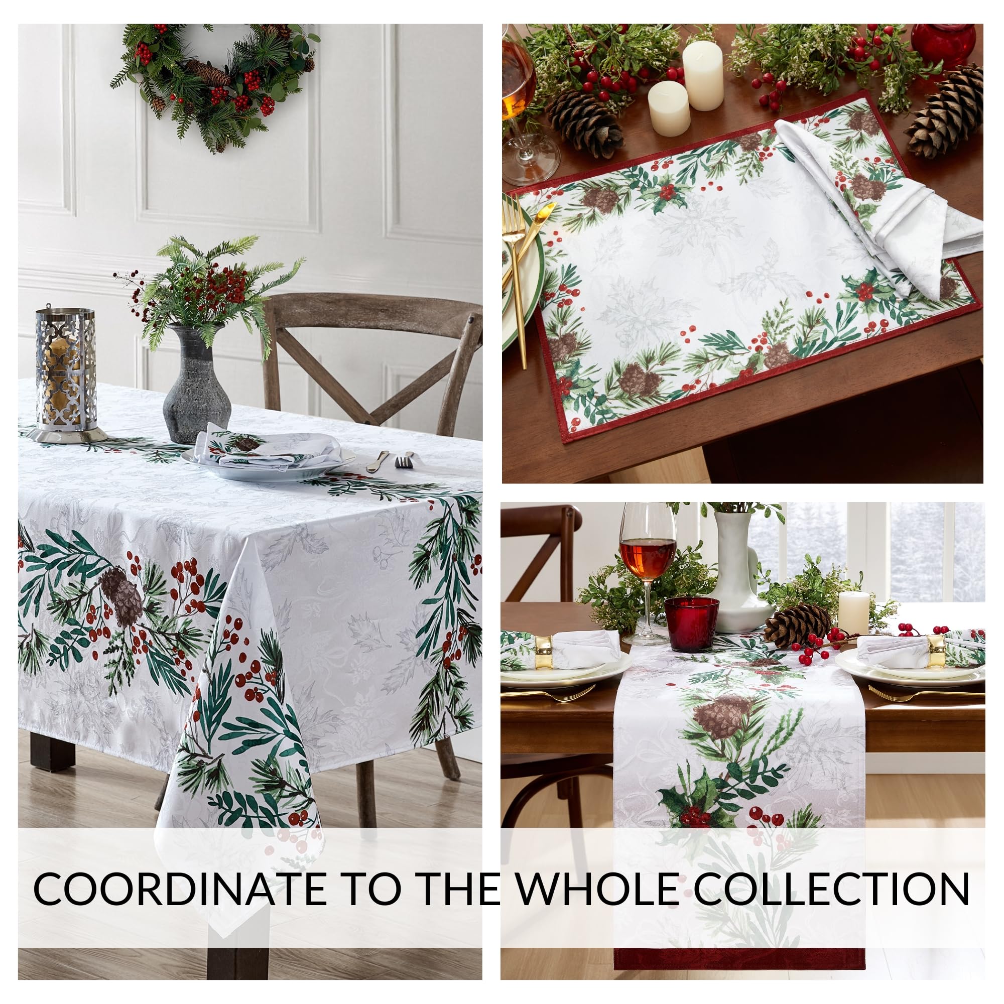 Villeroy & Boch Toy's Fantasy Holiday Placemats (Set Of 4) - 13x19 Inch Festive Table Setting