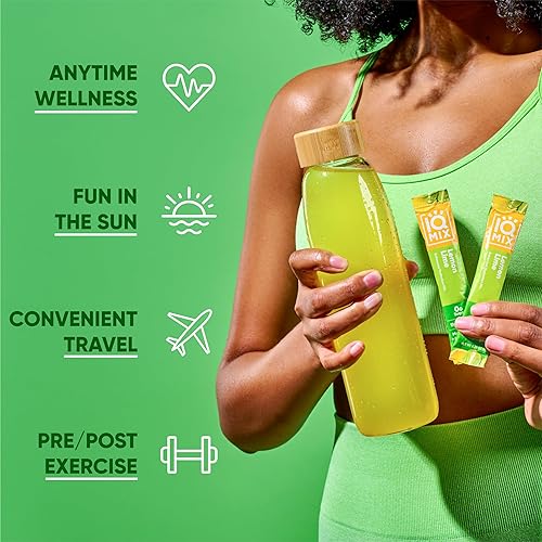 Miniatura 32 de IQMIX x Chef Thomas Keller - Polvo de Electrolitos para Hidratación – Fórmula 4 en 1 para Hidratación, Claridad Mental, Estado de Ánimo y