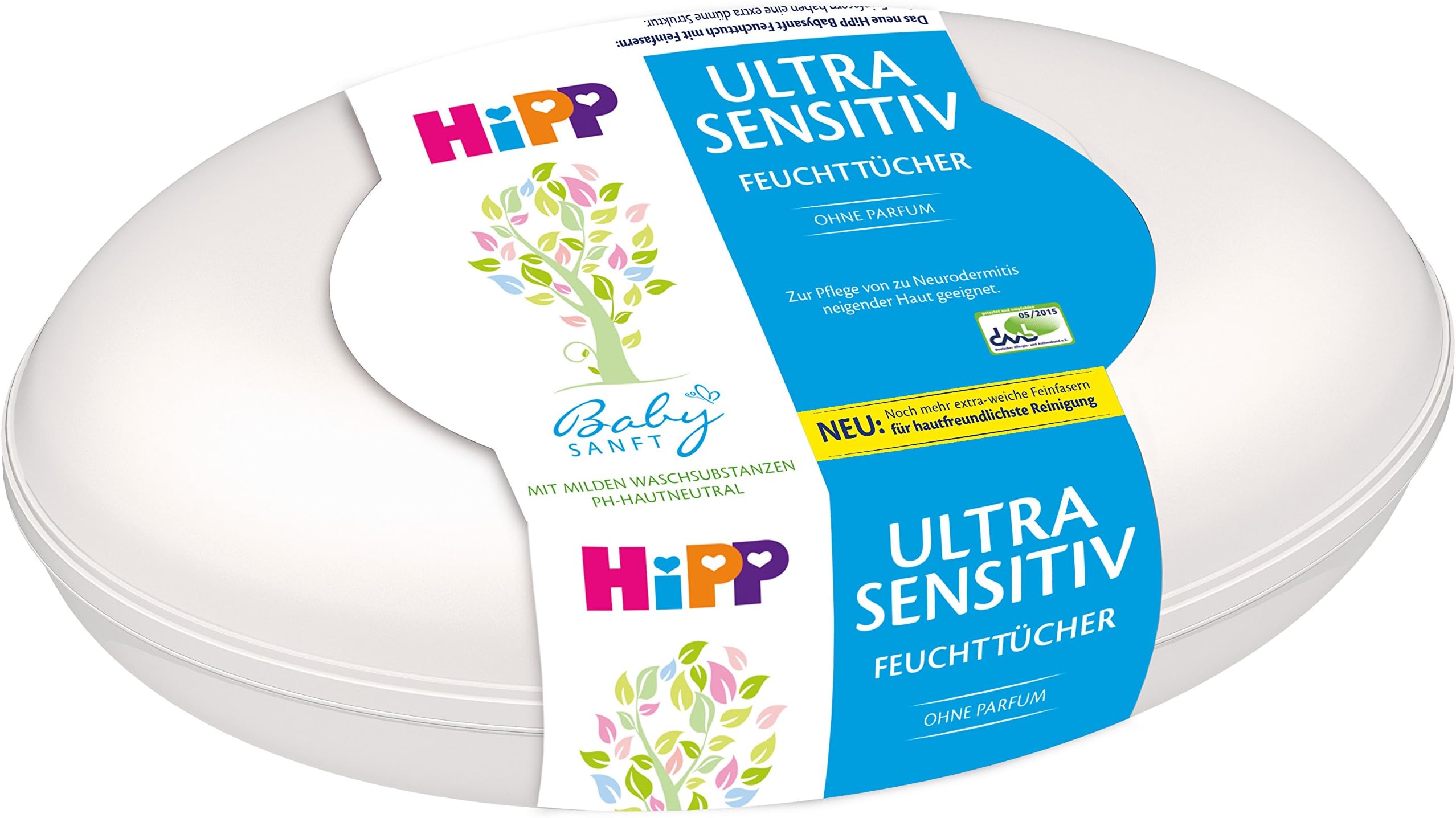 Hipp Baby Soft Wipes 9575 Ultra Sensitive in Box White