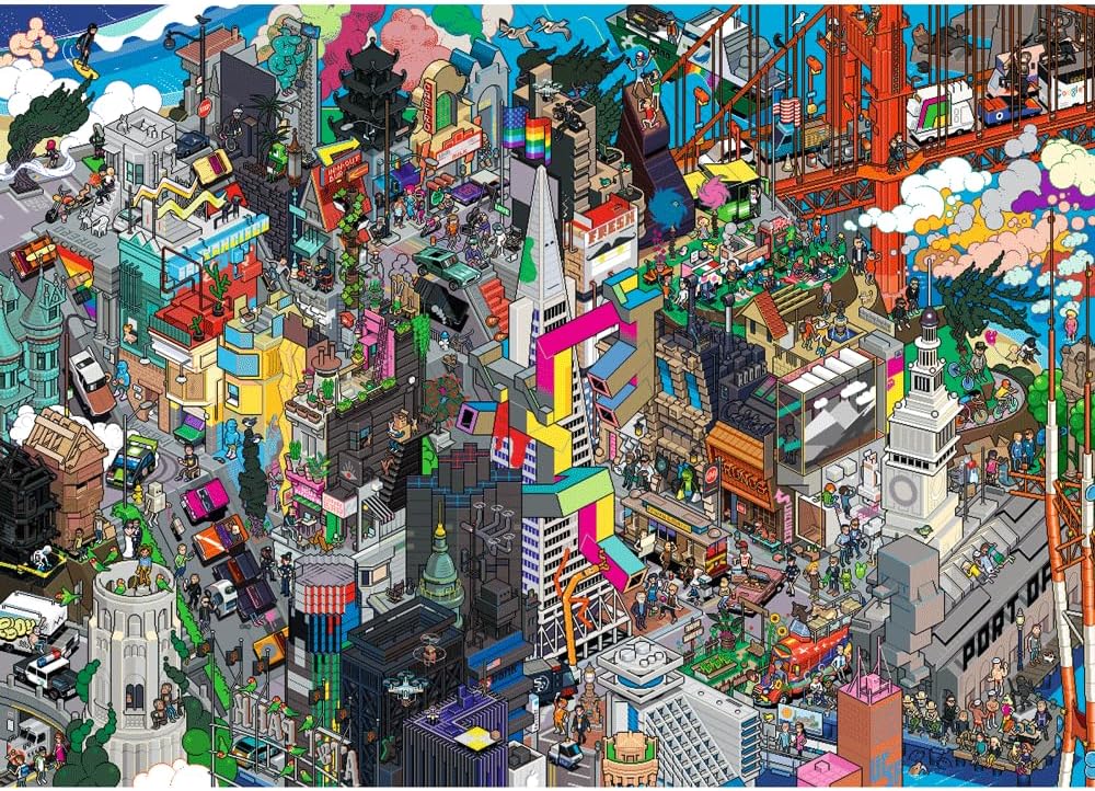 San Francisco Quest 1000 Pieces