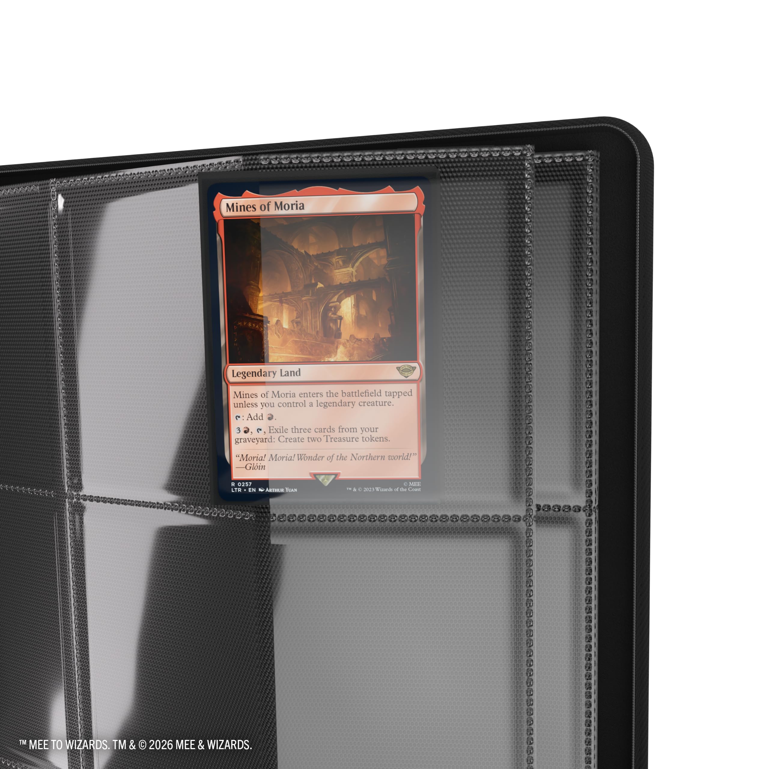 Gamegenic Magic: The Gathering | The Hobbit Album zippé 18 pochettes – Elf 1 (design alt)/Nain 1 (design alt)