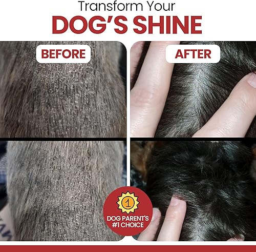 Miniatura 4 de Omega para perros – 180 deliciosos masticables suaves – Golosinas de aceite de salmón para la piel y el pelaje, alivio de la picazón – Mezcla