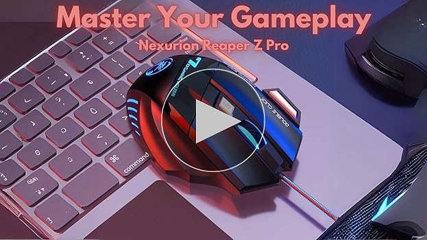 Amazon.com: Nexurion Reaper Z Pro Gaming Mouse - 3600 DPI, 7