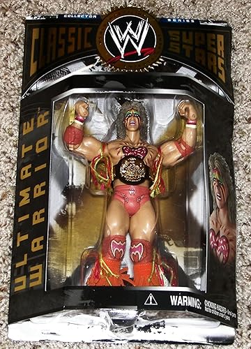 WWE Jakks Pacific "Ultimate Warrior" 2004 Classic Superstars Series 1.