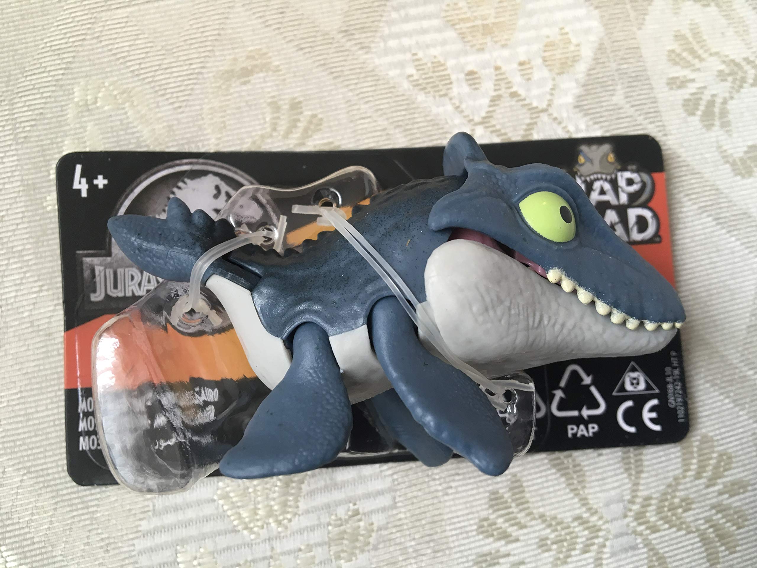 Jurassic World Snap Squad Mosasaurus Dinosaur Figure Desertcart