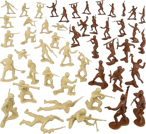 Miniatura 5 de BMC Classic Desert Storm - Figuras de soldado de la guerra del Golfo de EE. UU