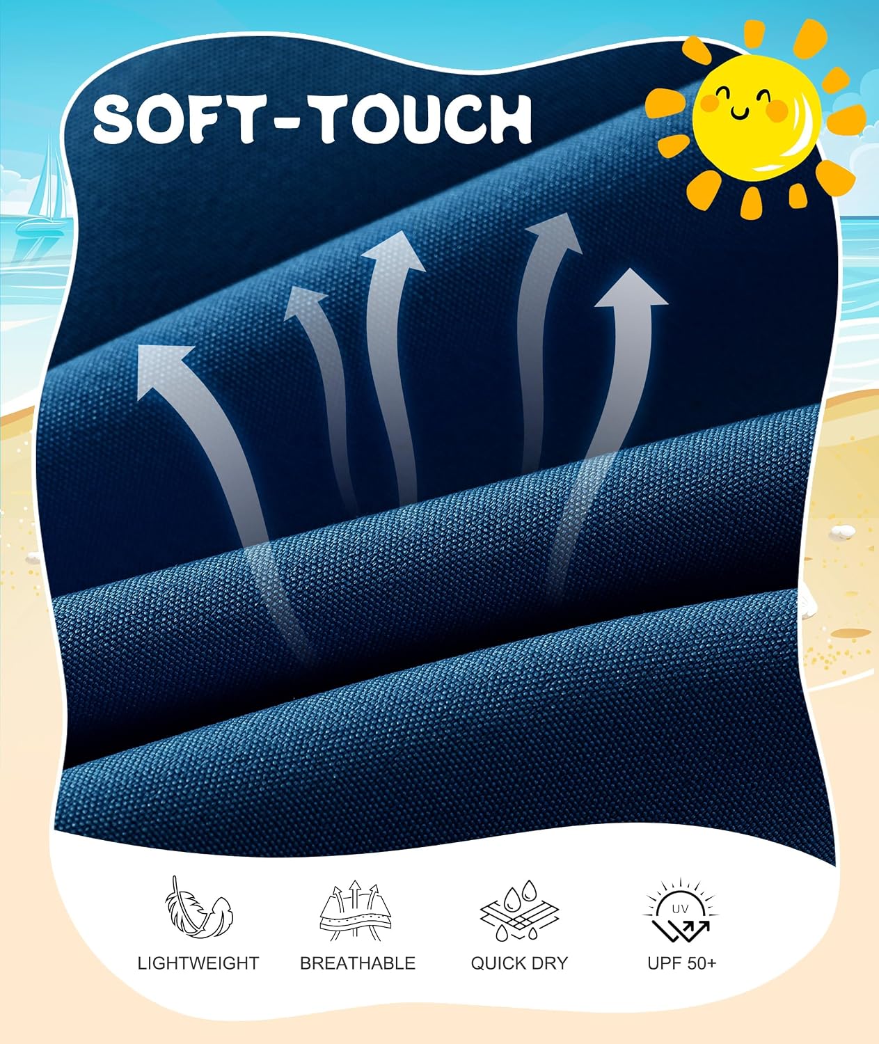 Boys Swim Trunks with Compression Liner Quick Dry Swim Shorts Stretch Kids Swimsuit Youth Beach Shorts with Pockets