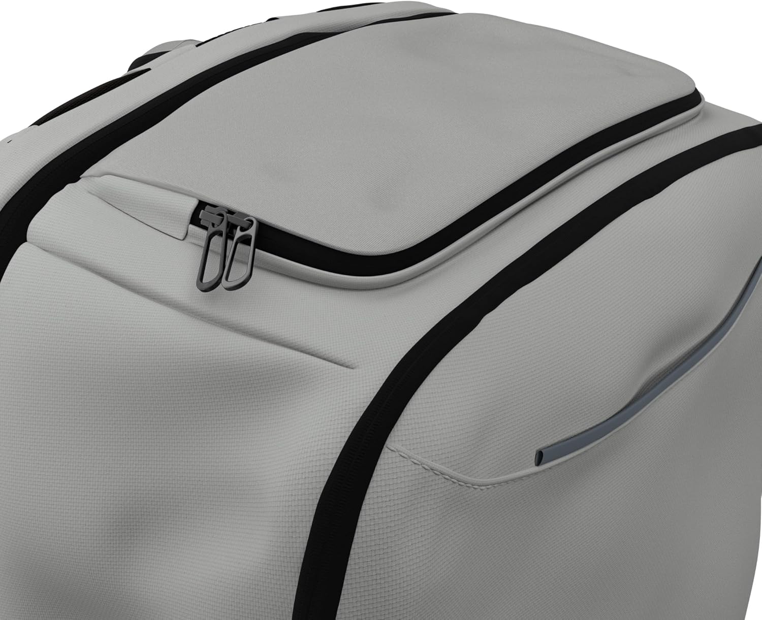 Zion Cases Slab Case Backpack with Slab Case 2GO Graded Card Case; Fits PSA, BGS, HGA, SGC, and CSG Graded Card Slabs; Ideal Travel Storage Solution; (Gray)