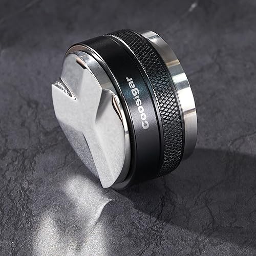 Miniatura 1 de Distribuidor y manipulador de café de 2.126 in, nivelador de café de doble cabezal para portafiltros Breville de 2.126 in, manipulador profesional