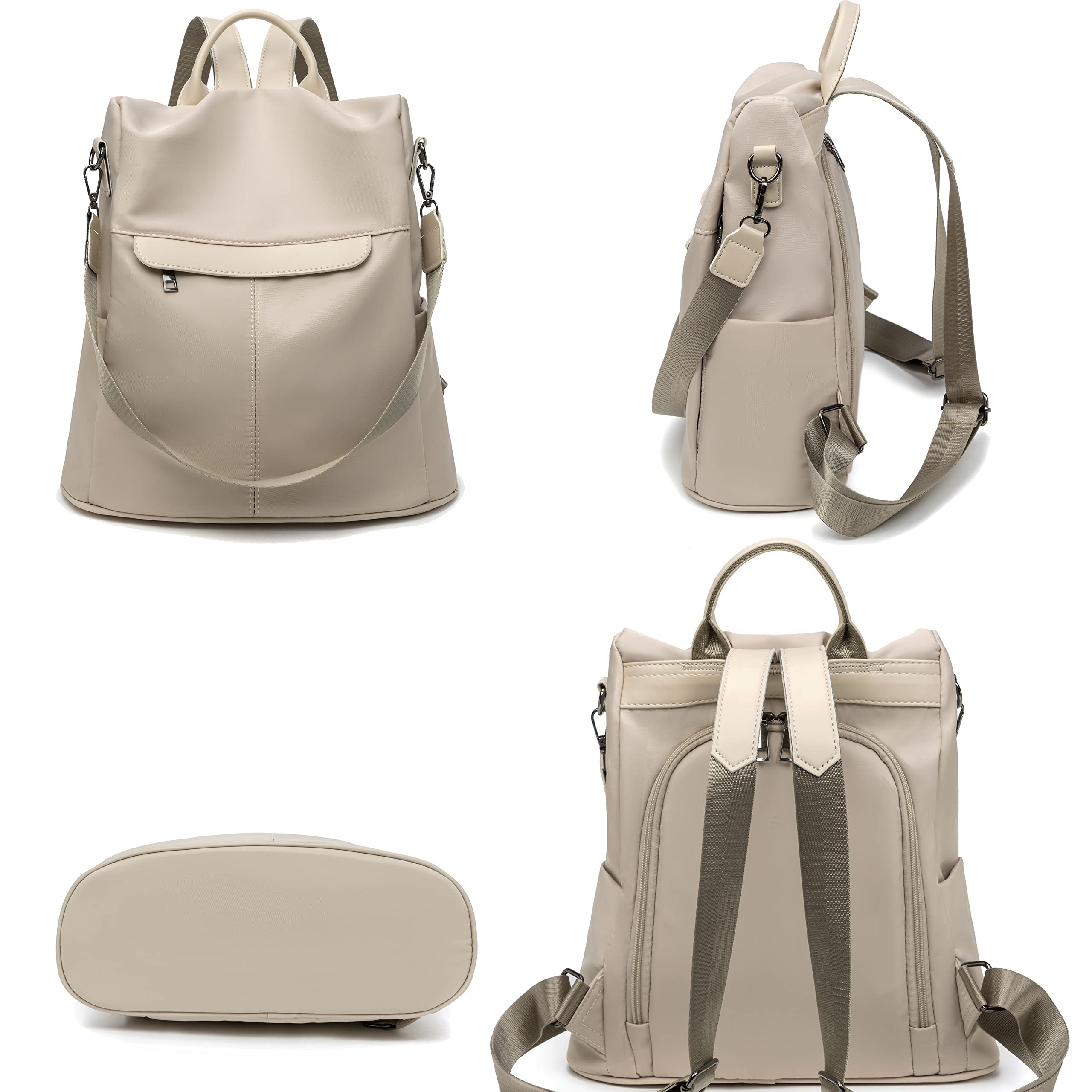 shepretty Zaino Donna Borsa pelle Impermeabile casual borsetta