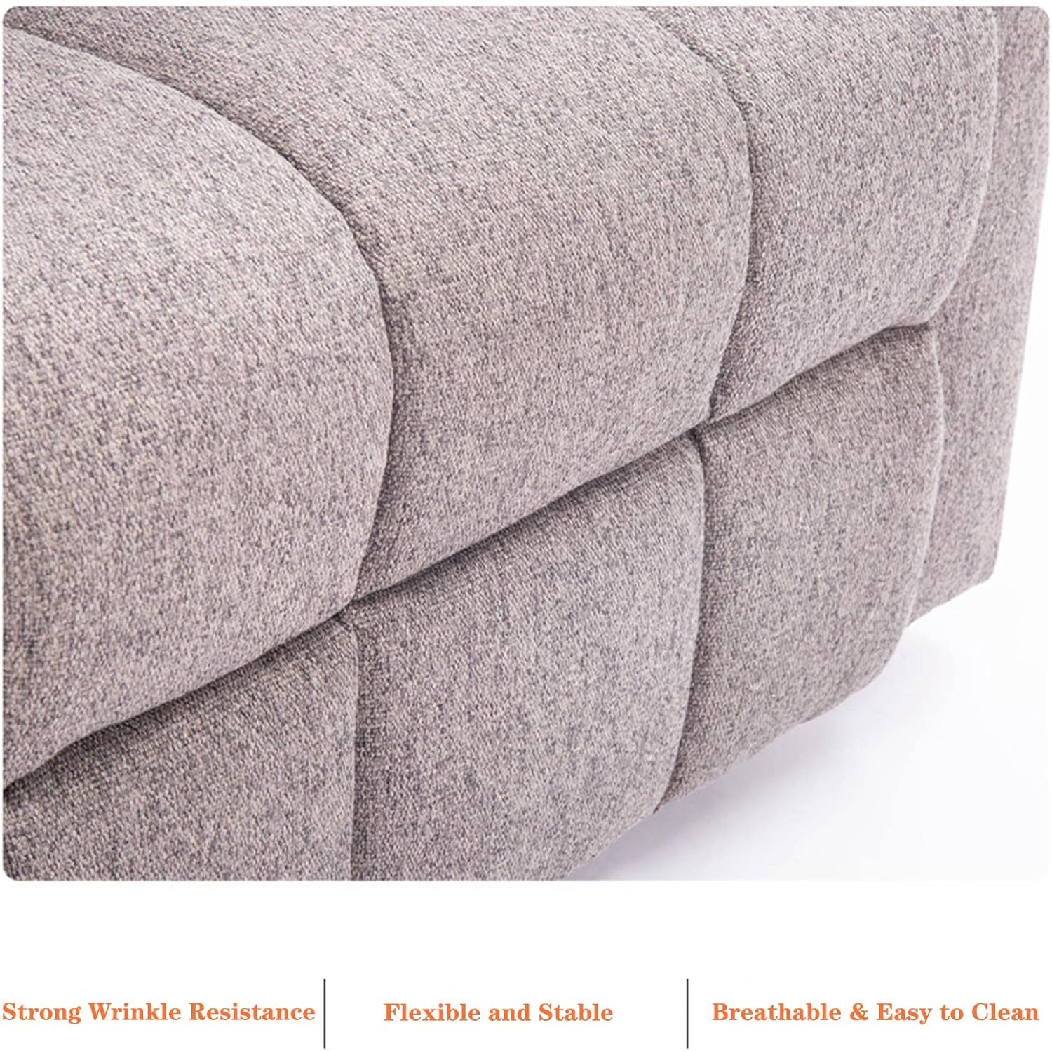 Electric Power Lift Recliner Chair Power Lift Chair for Elderly Hand Remote Control Fabric Sofa Living Room Chair with Side Pocket and Cup Holders