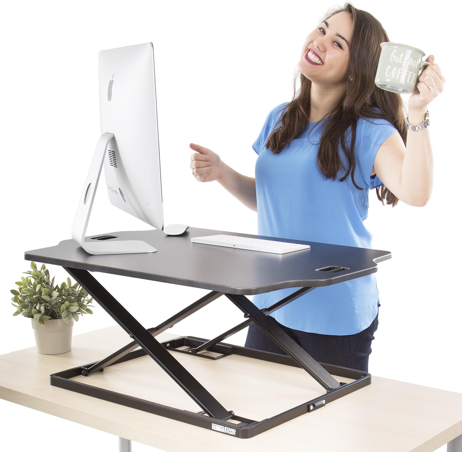 XElite Pro Glide Standing Desk Convert Any Surface to a Stand Up