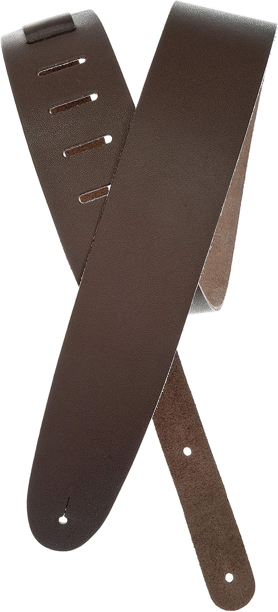 Planet Waves 25BL01 Basic Classic Leather Guitar Strap, Brown