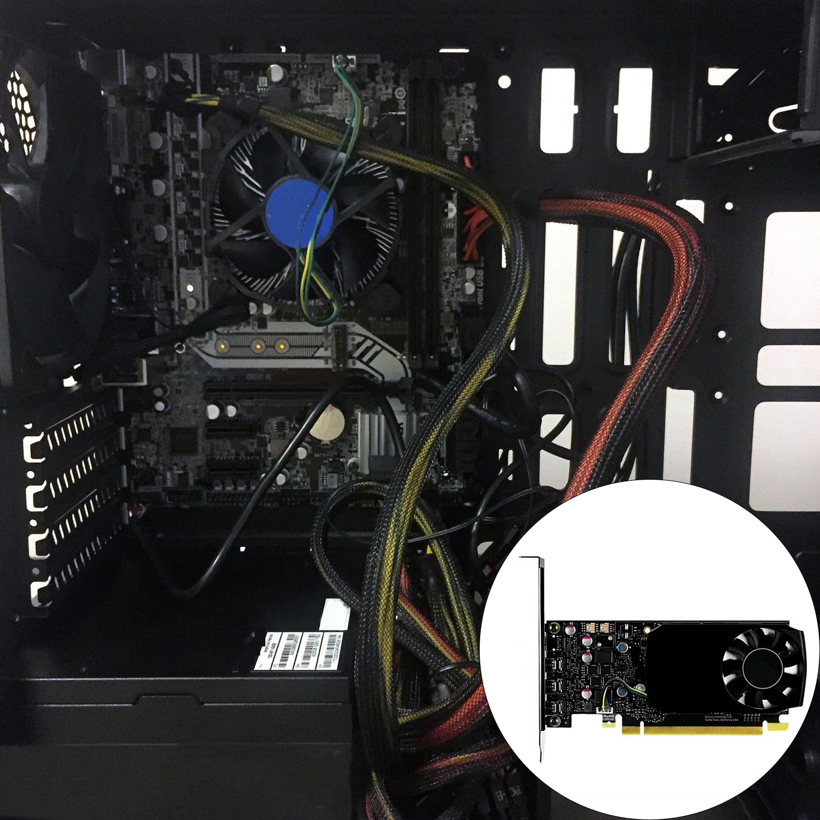 P600 Entry Levels Scheda grafica professionale 2GB GDDR5 VRAM per software di progettazione a bassa potenza e fattore di forma GPU