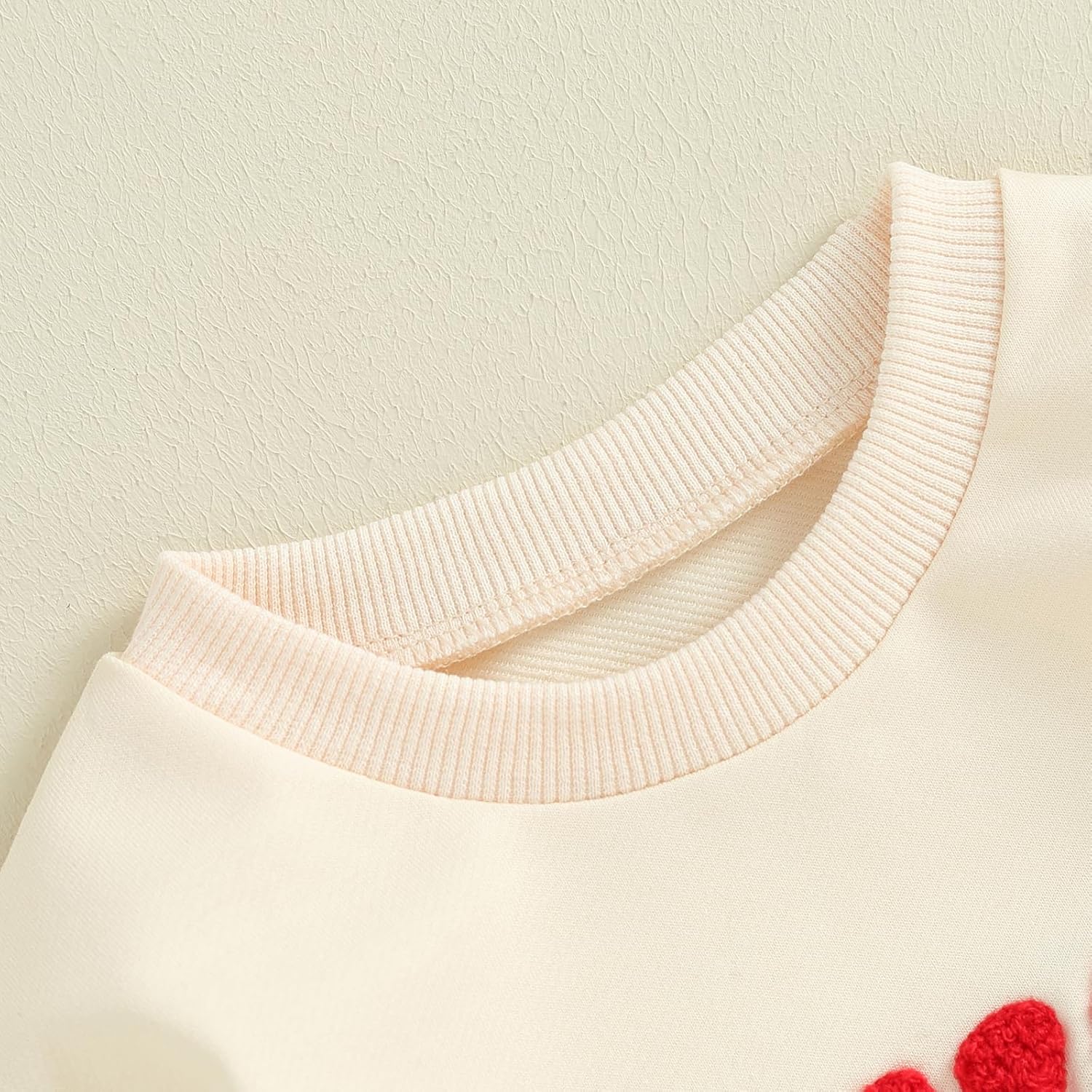 Baby Boy Girl Valentines Outfit Mama's Little Love Sweatshirt Romper Oversized Long Sleeve Bubble Onesie Clothes - Image 5