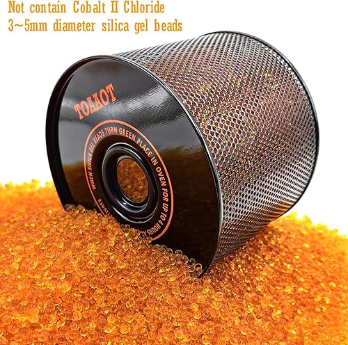 Miniatura 4 de Deshumidificador seguro para pistolas, absorbentes de humedad, bote de gel de sílice TOAAOT de 28.22 oz para estuche de armas, caja de herramientas