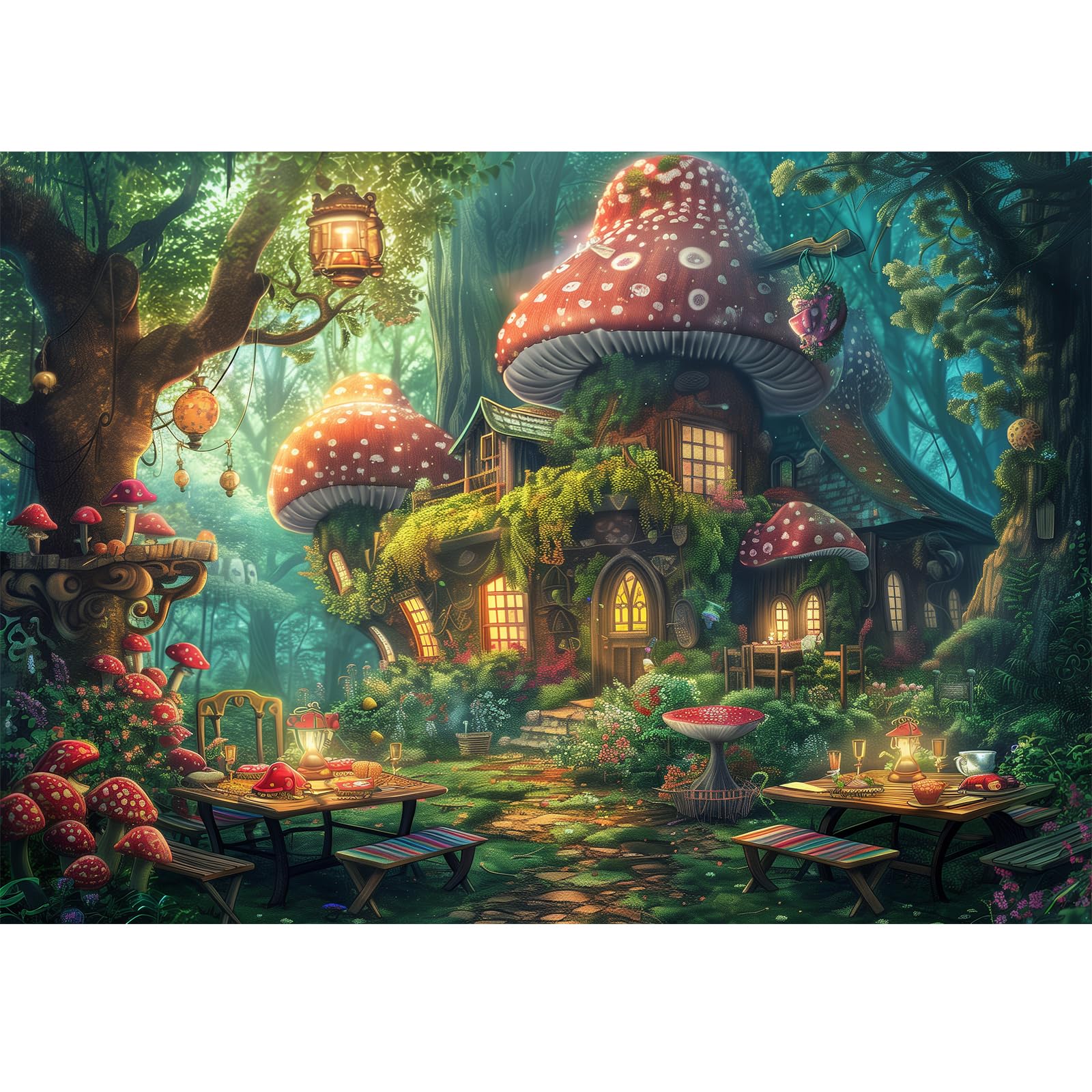 MISITU Kunst Puzzles 1000 Teile für Erwachsene Puzzle 1000 B
