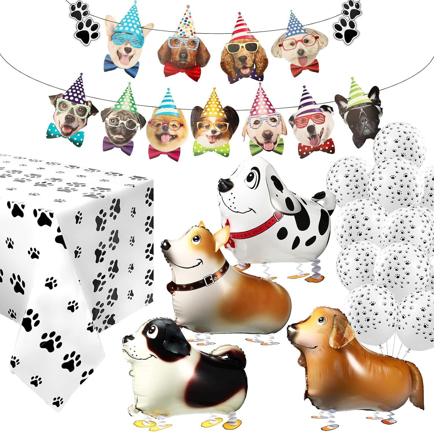 Dog Party Decoration Kit Puppy Birthday Decorations Include