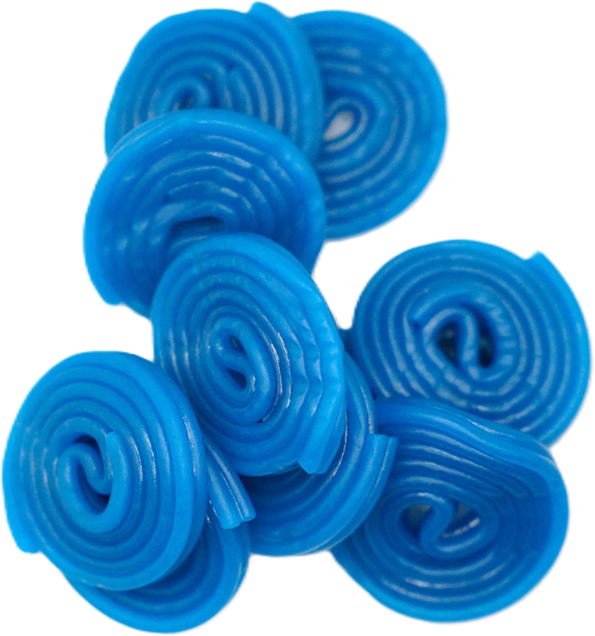 Blue Raspberry Licorice Wheels - 1 lb of Bulk Fresh Sweet Licorice. Approximately 40 Wheels per Bag