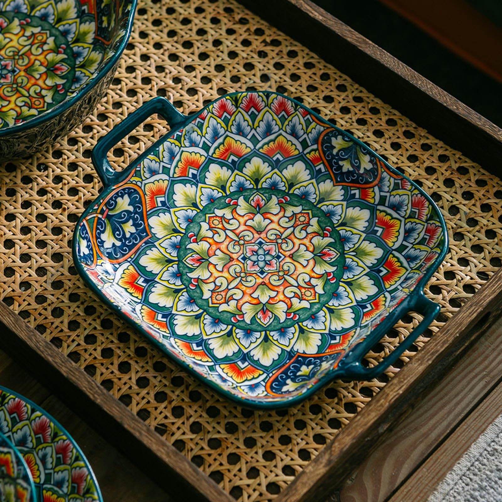 Miski do ryżu w stylu vintage, ceramiczne naczynia stołowe, miska do ryżu, wykwintne ceramiczne naczynia domowe odporne na wysoką temperaturę, kreatywne