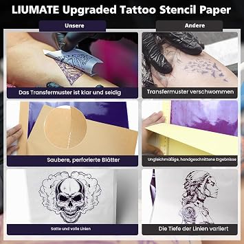 50 Sheets Tattoo Transfer Paper Stencil Paper A4 Tattoo Stencil Paper