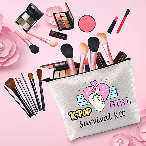 Miniatura 5 de K-pop Regalo K-pop Mercancía Drama Coreano Regalos K-pop Amante de la Música Bolsa de Maquillaje K-Drama Regalo K-pop Mama Sur Kit de vida, K-pop