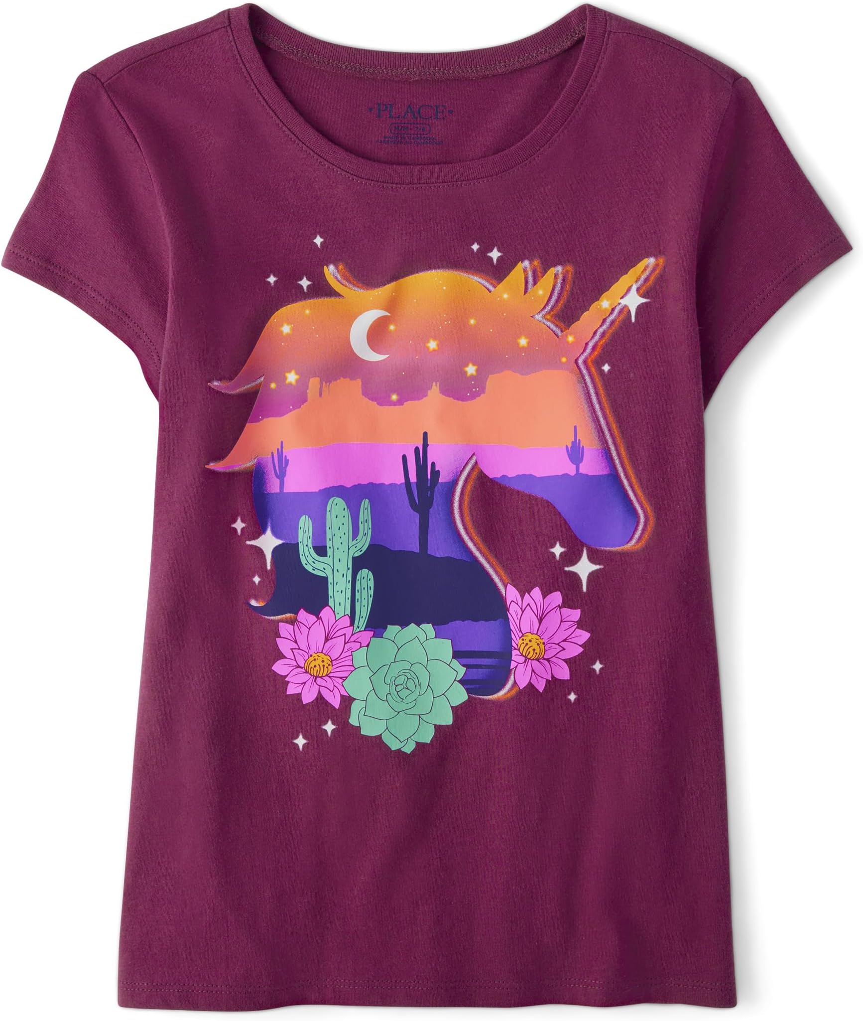 The Children's PlaceGirls' Unicorn Short Sleeve Graphic T-Shirts