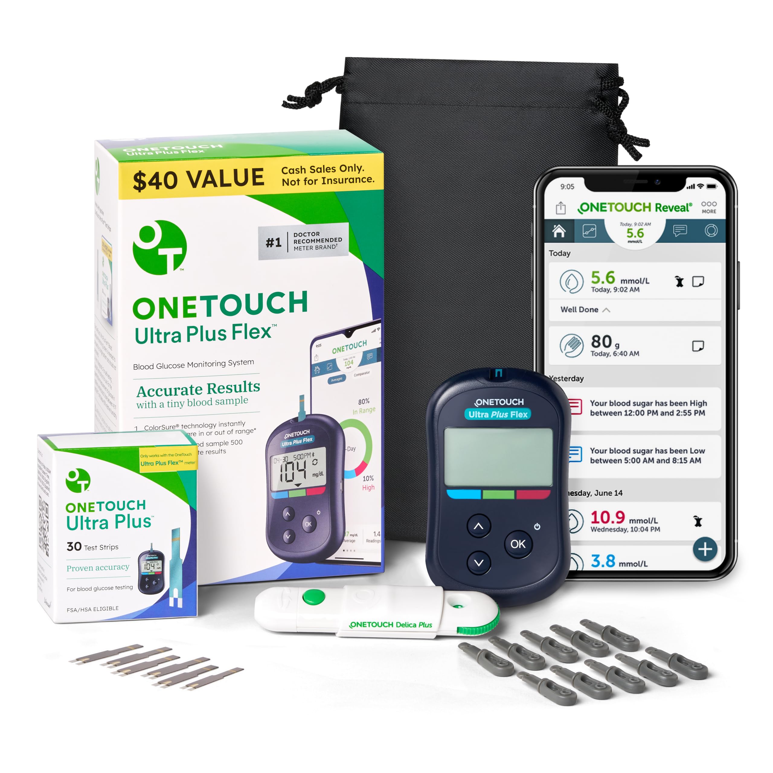 Ultra Plus Flex Test Kit