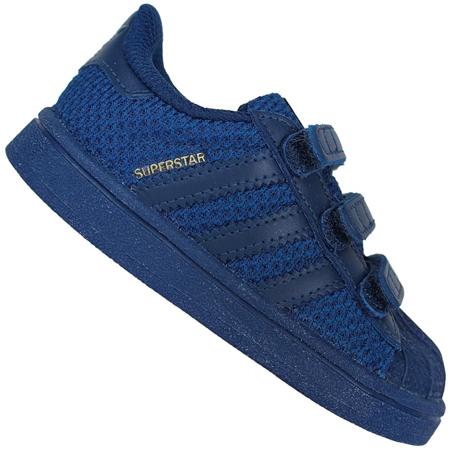 Adidas - Superstar CF I - S76621 - Colore: Blu marino - Taglia: 20.0 :  Amazon.it: Moda