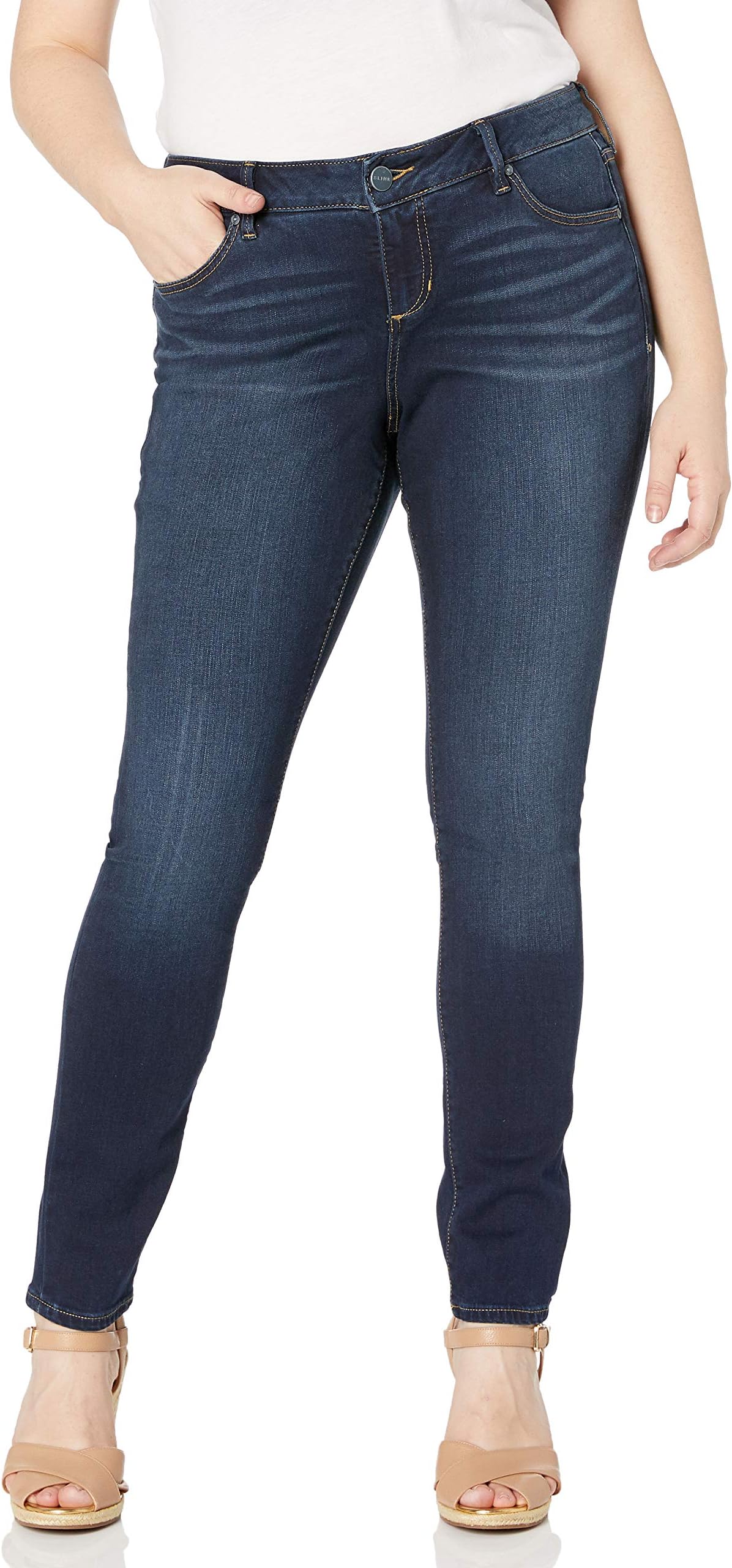 SLINK Jeans Women's Plus Size Amber Skinny