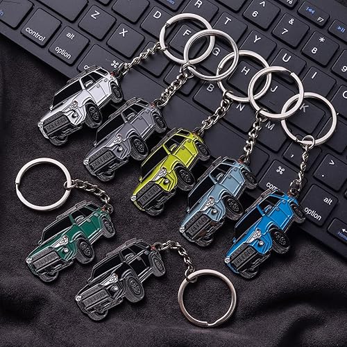 Miniatura 3 de Bonilaan 4Runner - Accesorios para llavero con 4 corredores, modificaciones de 3 4 y 5 generación para accesorios de automóvil Toyota TRD (verde