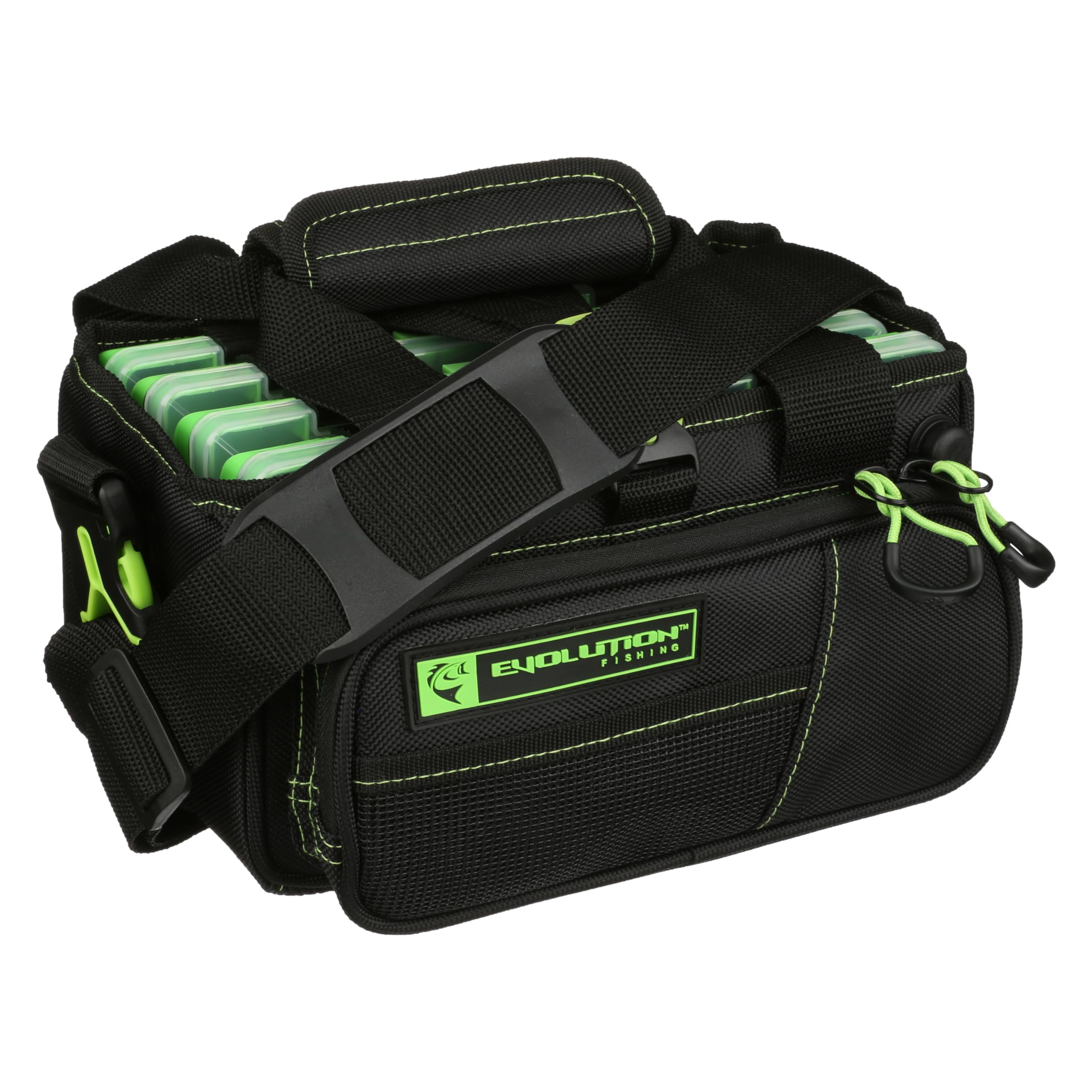 Evolution Outdoors H35014-EV: 3500 Drift Tackle Bag - Green - Includes 4 Trays