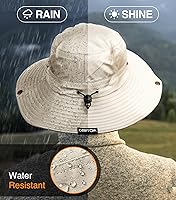 Vista 19 de GearTOP Safari Sun Hat for Men and Sun Hats for Women UV Protection UPF 50+ Hiking, Gardening, Fishing