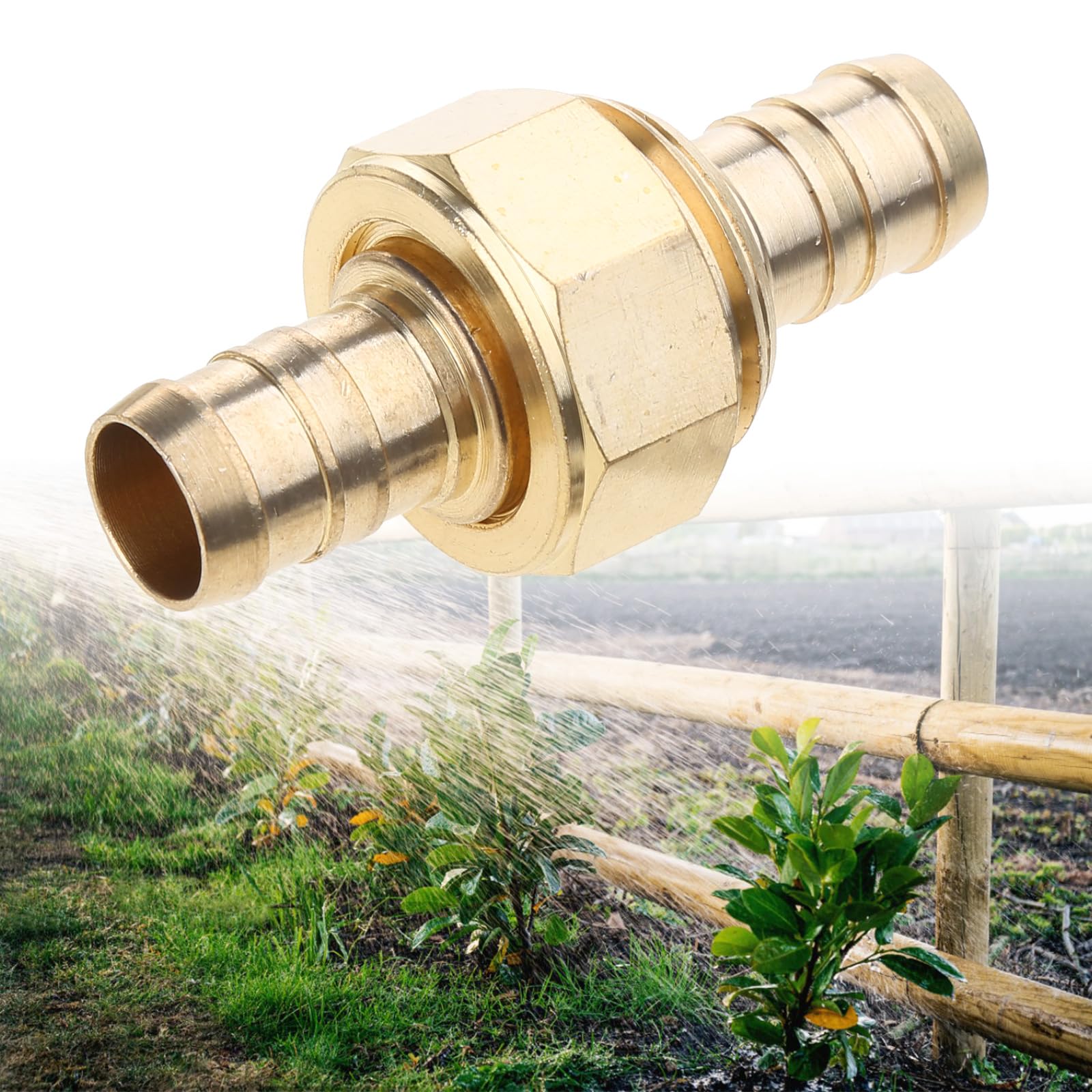Złącze węża wodnego, zawór izolacyjny, zawór kulowy, 2 szt. metalowe szybkie złącze metalowy kran adapter wodny do rury prysznicowej sprzęt do podlewania ogrodu artykuły złącze węża ogrodowego