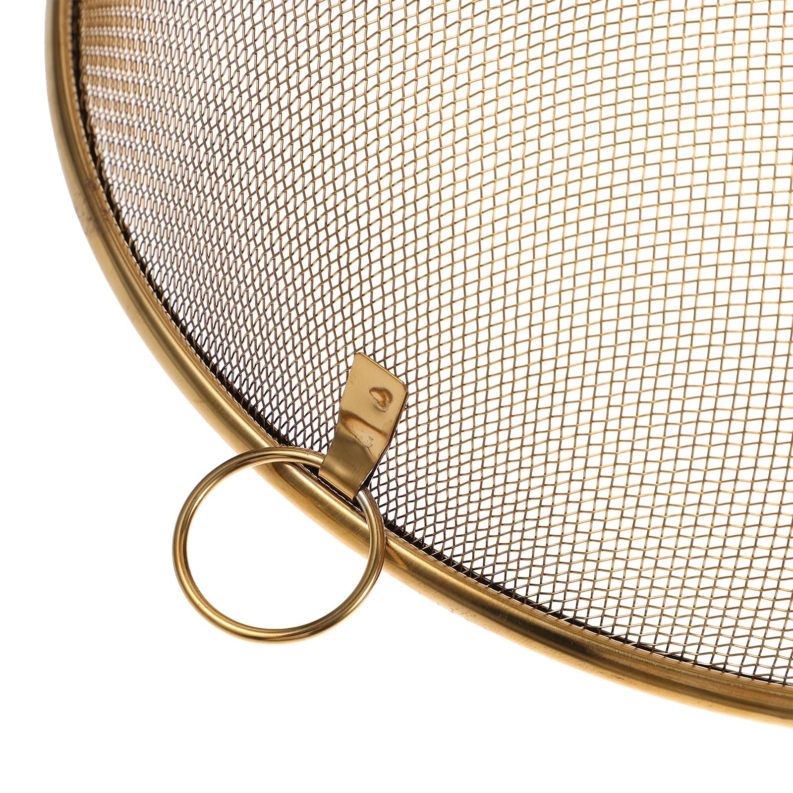 Artibetter Colador de Acero Inoxidable Cuenco de 22cm para Lavar Arroz y Escurrir Verduras, Drenaje y Almacenamiento Conveniente para Cocina Interior o Camping