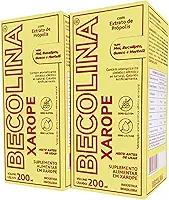 Kit 2x Becolina Xarope Natural para Tosse 200ml - Expectorante para Gripe