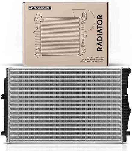 Miniatura 8 de A-Premium Conjunto de radiador de refrigerante del motor compatible con Volkswagen Jetta 2019-2021 y Audi A3 Sportback e-tron 2016-2018
